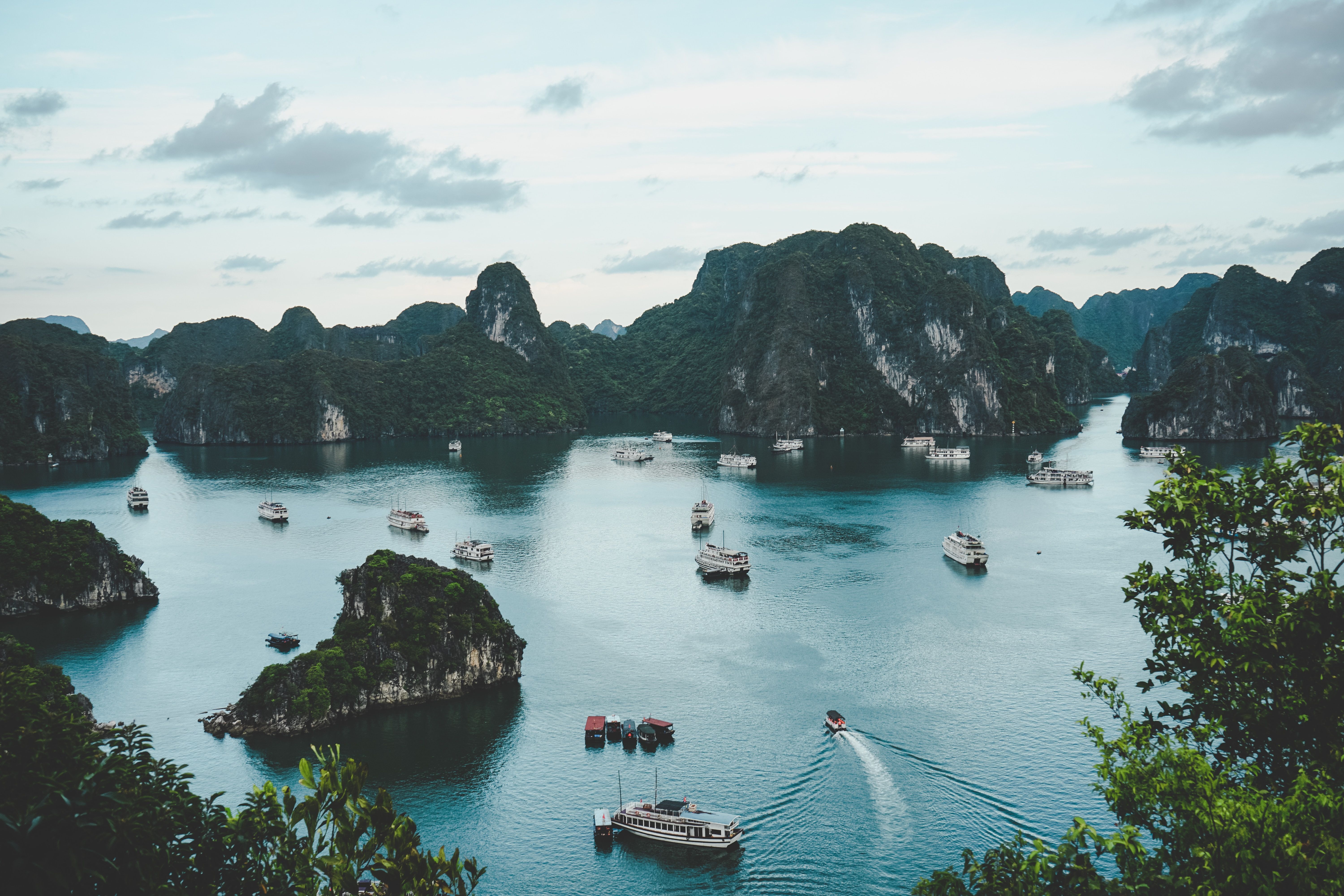 Ha Logn Bay in Vietnam