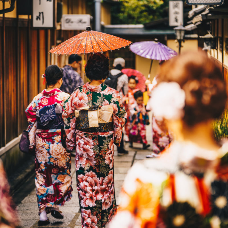 Geisha In Japan