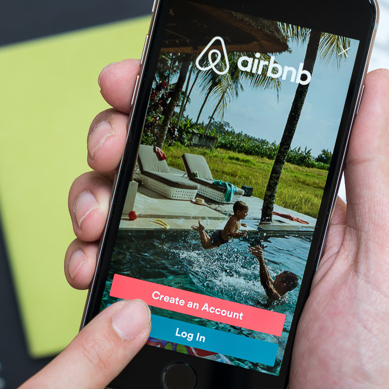 Airbnb App Home Page