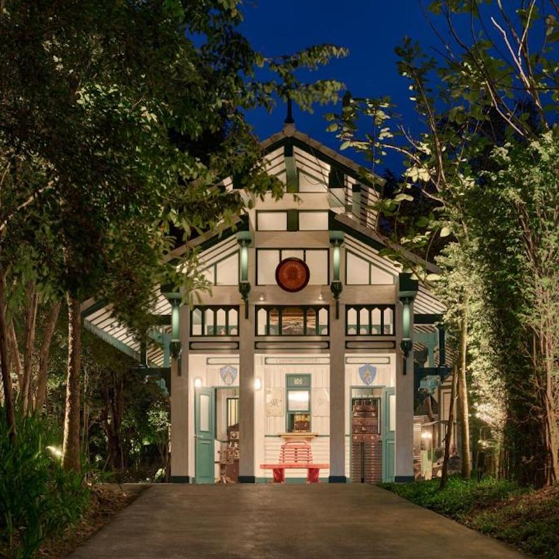 Reception Facade At The Intercontinental Khao Yai — Thailand