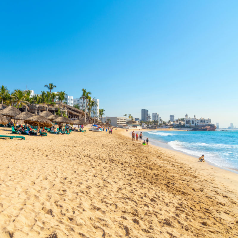 Beach In Mazatlan Mexico