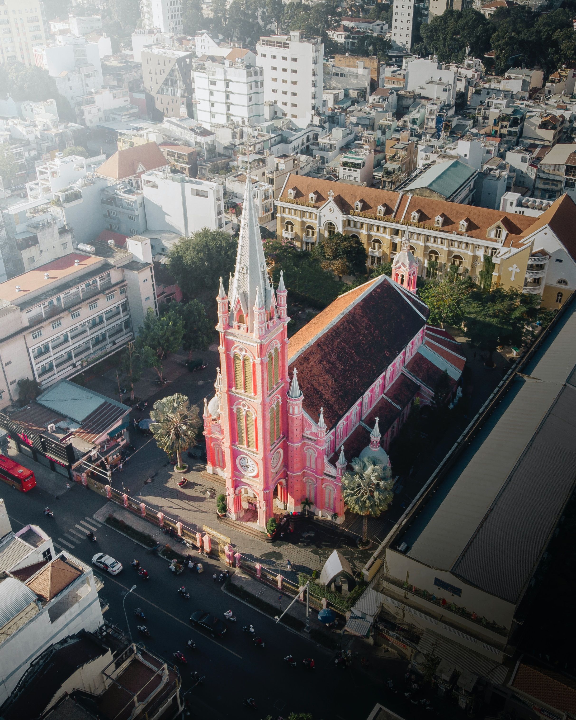 Aerial View Of Ho Cho Minh City