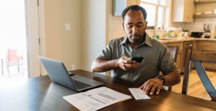 Credit: Getty Images/RichVintage You should keep your tax documents, but that doesn't mean you need physical copies.