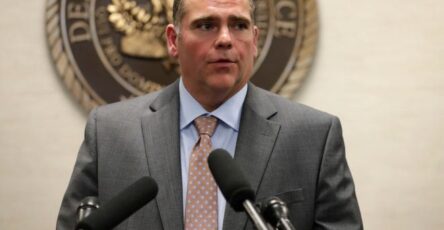 Second Judicial Circuit State's Attorney Jack Campbell speaks during a press conference called by Lawrence Keefe, United States Attorney for the Northern District of Florida, Thursday, October 24, 2019.