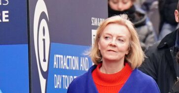 Liz Truss lectures the world on tax cuts - despite causing an economic meltdown with hers