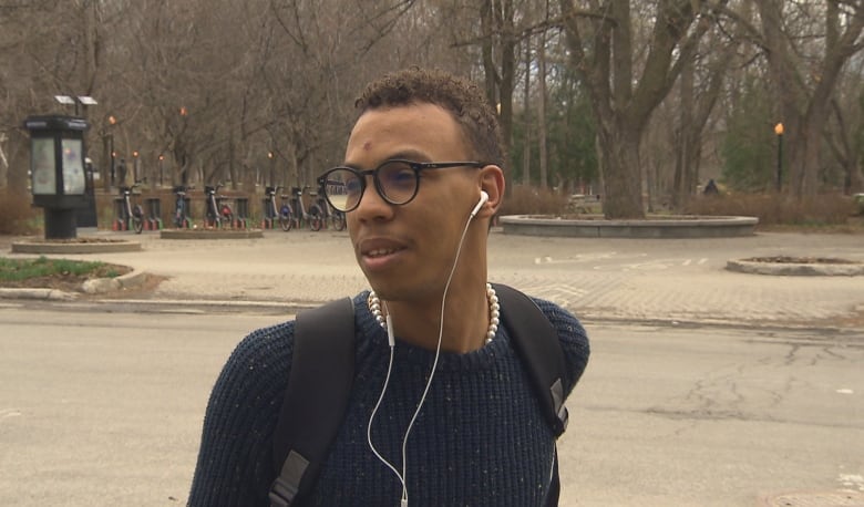 Walid Mouhtaidi Says He Almost Quit Cycling After He Narrowly Avoided Opening A Car Door In Montreal.