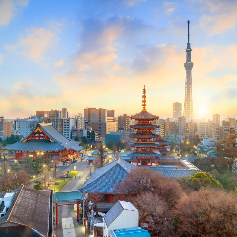 tokyo skyline