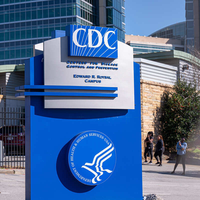 The Exterior Of The Cdc Headquarters In The United States